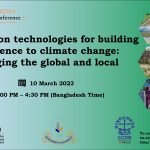 CCDB at GGC3- Adaptation technologies for building resilience to climate change: Bridging the global and local
